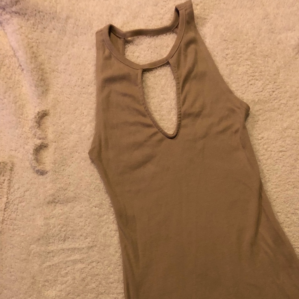 Taupe dress WITH TAGS